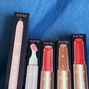 5 Piece TARTE Maracuja Juicy Lip Plump Kit BRAND NEW FRESH AUTHENTIC PRODUCT
